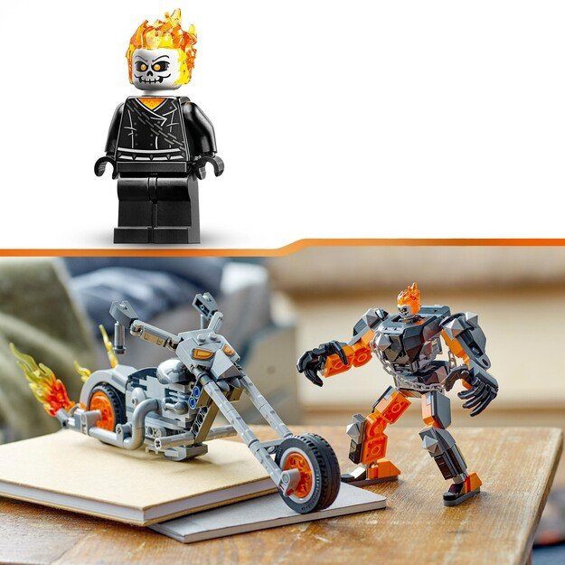 LEGO Super Heroes - Ghost Rider's Battlerobot & Motorcycle (76245)