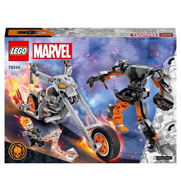 LEGO Super Heroes - Ghost Rider's Battlerobot & Motorcycle (76245)