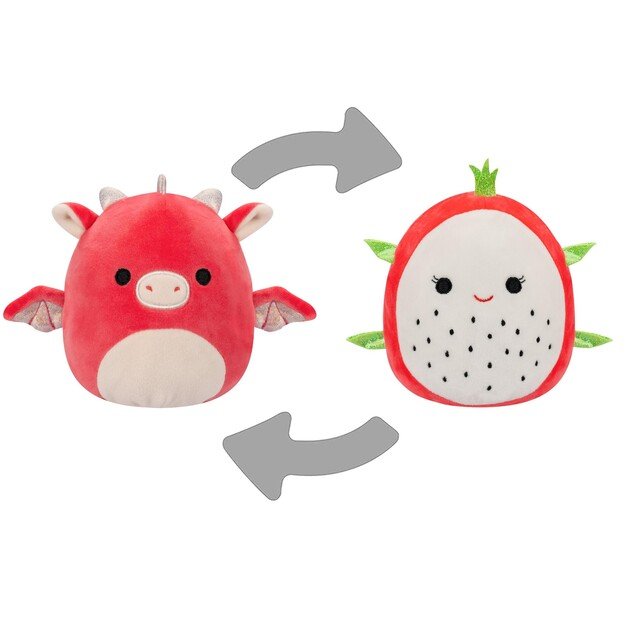 Squishmallows - Flip A Mallow 13 cm -  Dragonfruit/Dragon (23131P16)