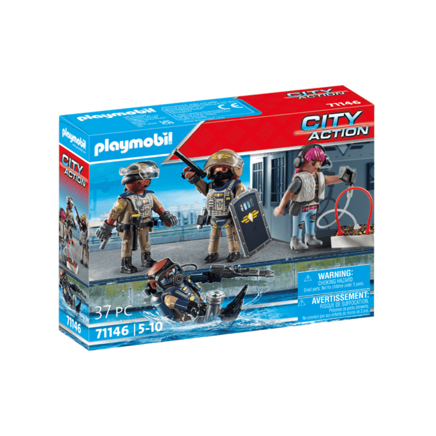 Playmobil - Tactical Unit - Figure Set (71146)