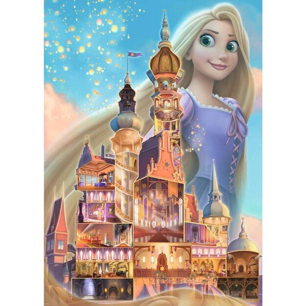 Ravensburger - Disney Rapunzel Castle 1000p - (10217336)