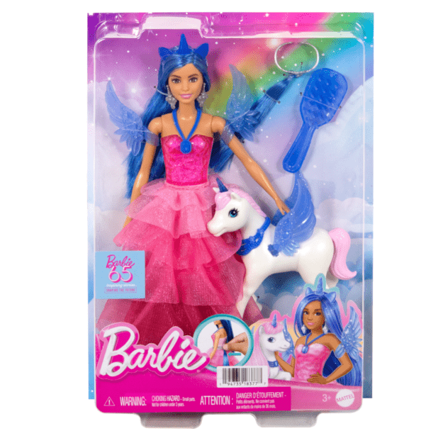 Barbie - Unicorn 65th Anniversary Doll (HRR16)