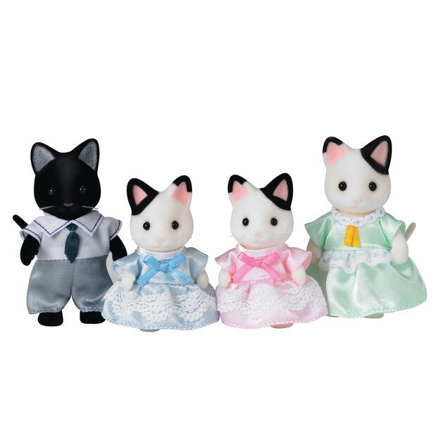 Sylvanian Families - Tuxedo Cat Family (5181)