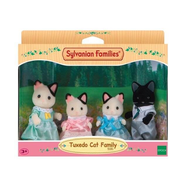 Sylvanian Families - Tuxedo Cat Family (5181)