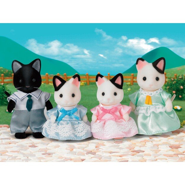 Sylvanian Families - Tuxedo Cat Family (5181)