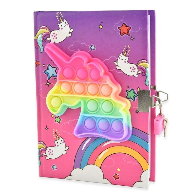 Robetoy - Pop Push Diary - Unicorn (19 cm) (16073)