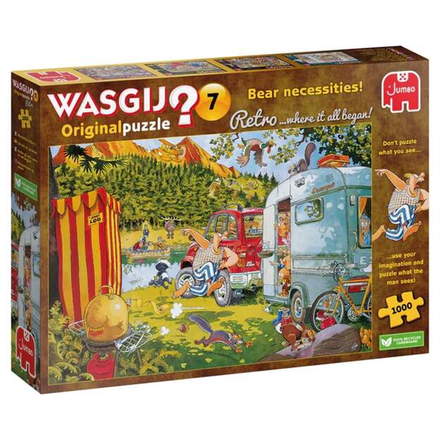 Wasgij - Retro Original - #7 Bear necessities (1000 pieces) (JUM0016)