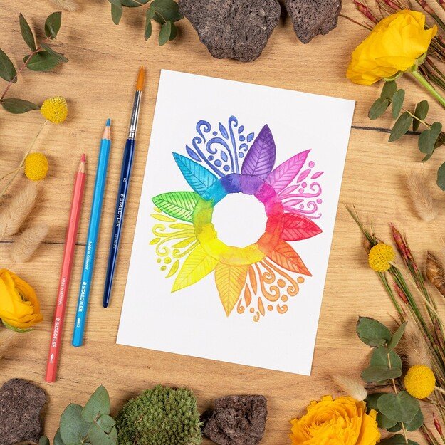 Staedtler - Watercolor colored pencil, 24 pcs (14610C M24)