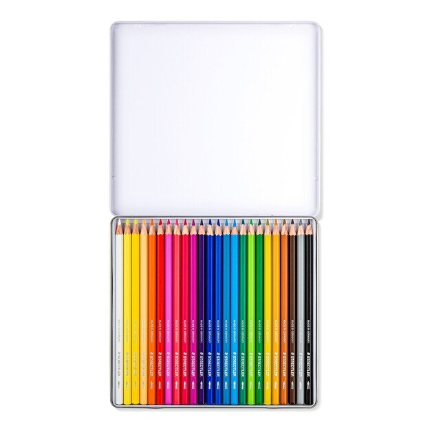 Staedtler - Watercolor colored pencil, 24 pcs (14610C M24)