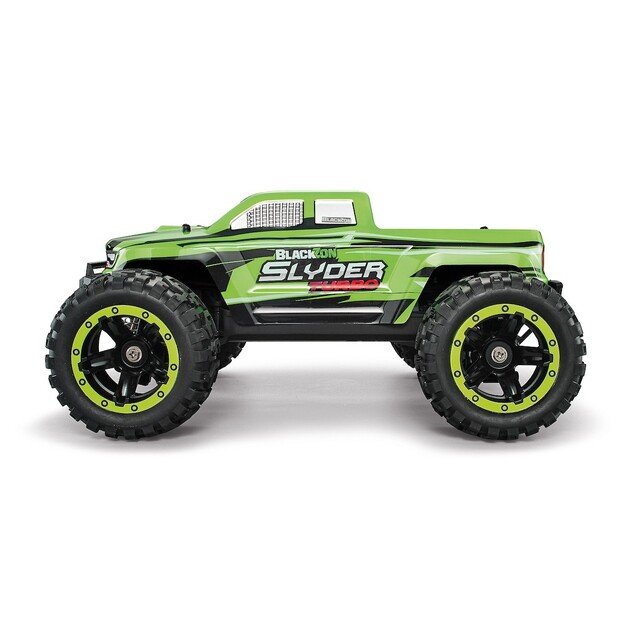 BLACKZON - Slyder MT Turbo 1/16 4WD 2S Brushless - Green (540200)