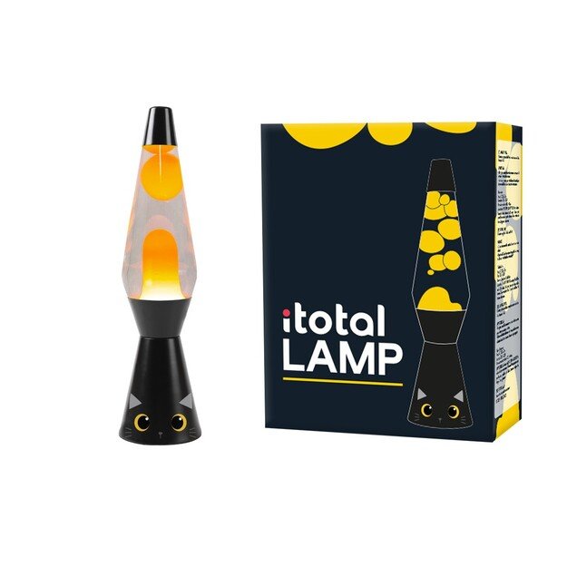 iTotal - Lava Lamp 36 cm - Black Cat (XL2711)