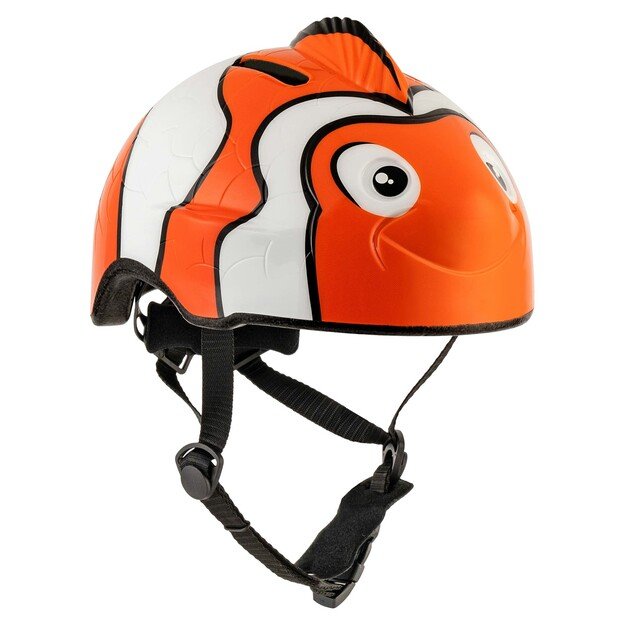 Crazy Safety - Fish Bicycle Helmet - Orange (102001-01)