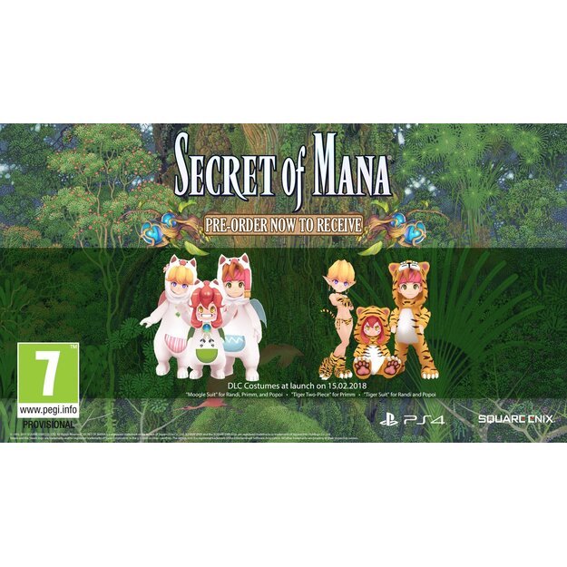 Secret of Mana
      
        - PlayStation 4