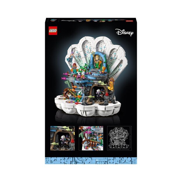 LEGO Disney Princess - The Little Mermaid Royal Clamshell (43225).