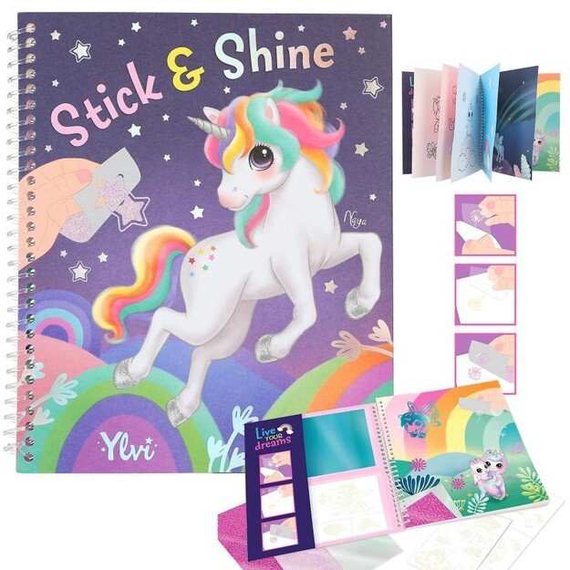 Ylvi - Colouring Book Stick & Shine ( 0412472 )