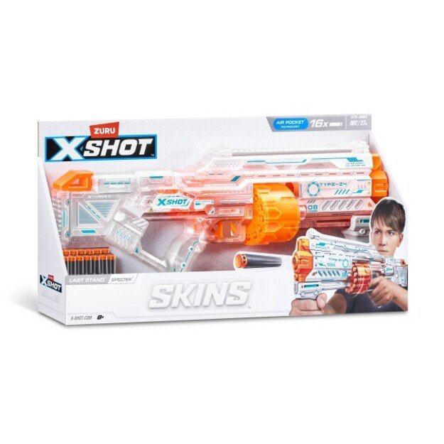 X-Shot - Skins LAST STAND SPECTER (16 Darts) (36518P)