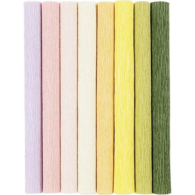 Crepe Paper - Pastel Colours (209001)