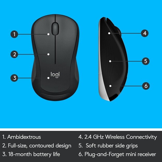 Logitech - MK540 ADVANCED Wireless Keyboard and Mouse Combo set