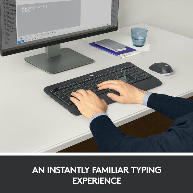Logitech - MK540 ADVANCED Wireless Keyboard and Mouse Combo set