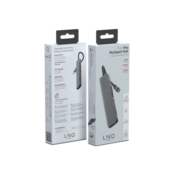 LINQ - 7in1 PRO USB-C Multiport Hub