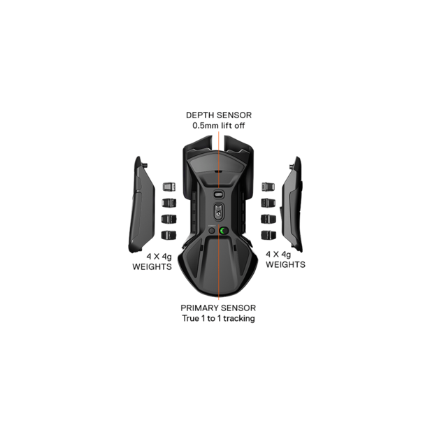 Steelseries - Rival 650 Wireless Gaming Mouse