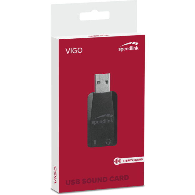 Speedlink - VIGO USB Sound Card, black