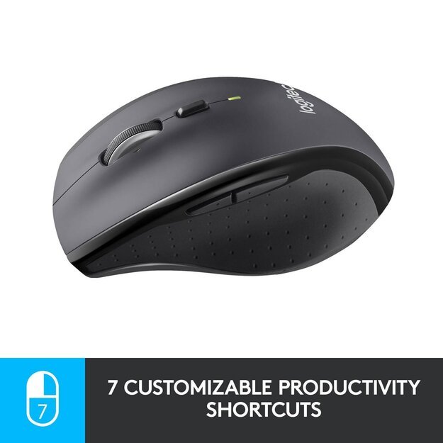 Logitech M705 wireless mouse Silver