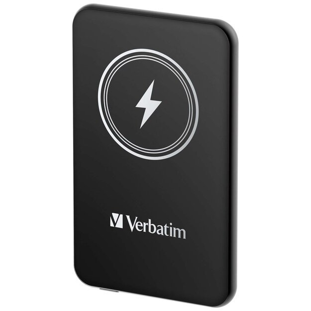 Verbatim - Charge ´n´ Go Magnetic Wireless Power Bank 5000