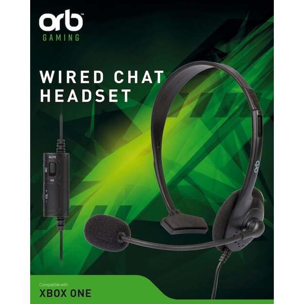 ORB Wired Chat Headset for Xbox