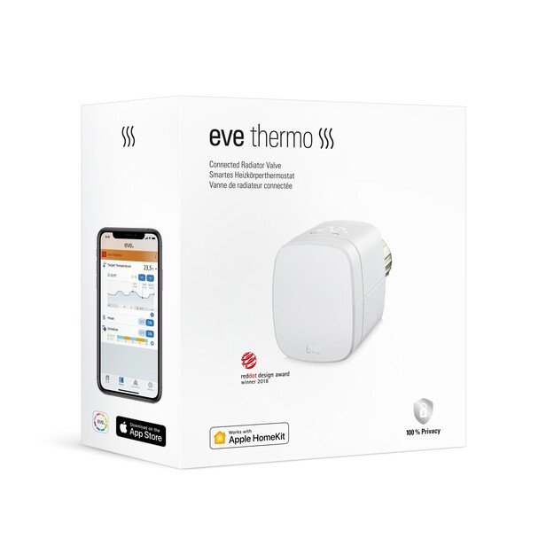 EVE - Thermo - Smart Thermostatic Radiator Valve (2020) HomeKit 1-pk