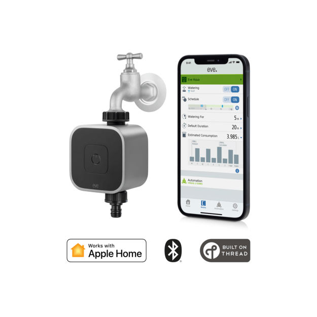 Eve Aqua - Smart Water Controller with Apple HomeKit technology