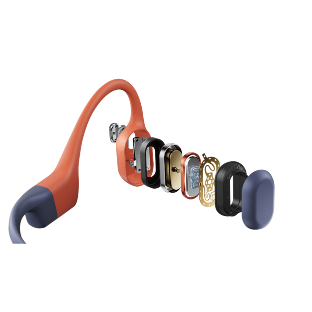 Shokz - OpenSwim Pro, Bone Conduction Headset  - Red