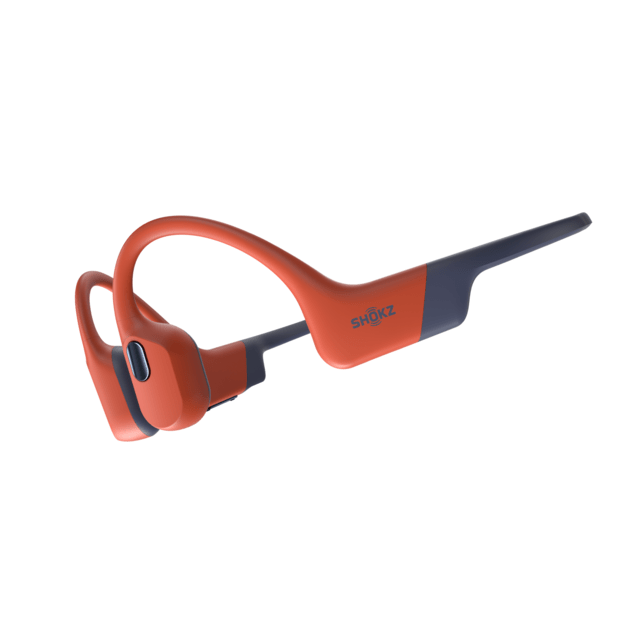 Shokz - OpenSwim Pro, Bone Conduction Headset  - Red