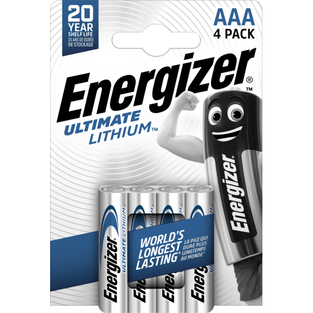 Energizer - Battery Ultimate Lithium AAA (4-pack)