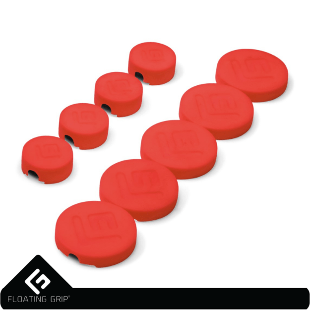 Floating Grip Wall Mount Covers (Red)