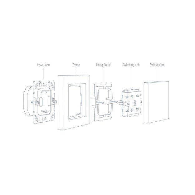 Eve Light Switch - Connected Wall Switch with Apple HomeKit technology