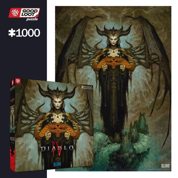 GAMING PUZZLE: DIABLO IV LILITH PUZZLES - 1000