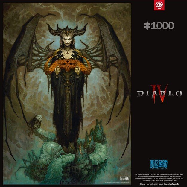 GAMING PUZZLE: DIABLO IV LILITH PUZZLES - 1000