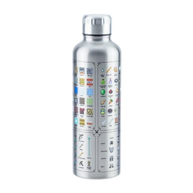 Paladone Minecraft Metal Water Bottle