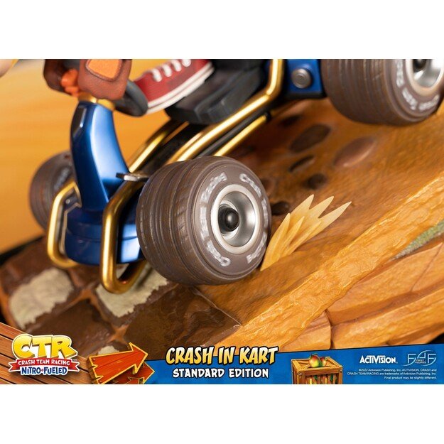 Crash Team Racing Nitro-Fueled (Crash In Kart) RESIN Statue