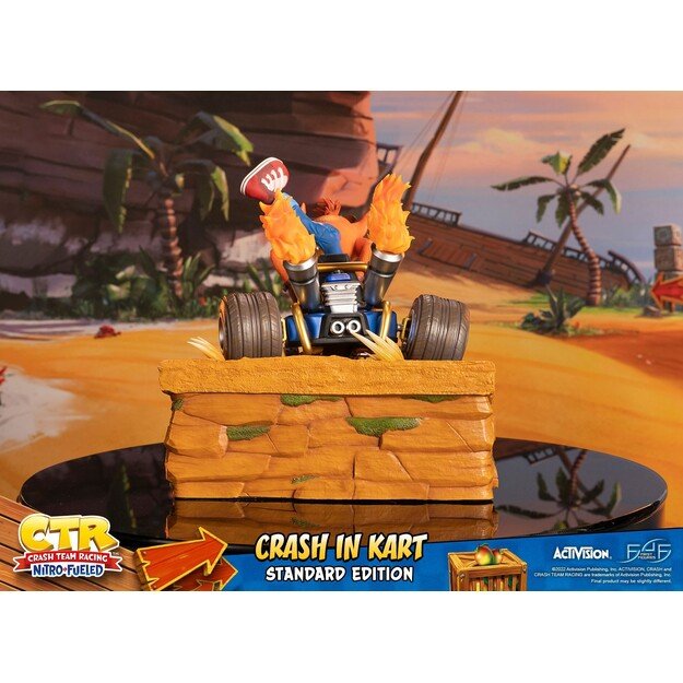 Crash Team Racing Nitro-Fueled (Crash In Kart) RESIN Statue