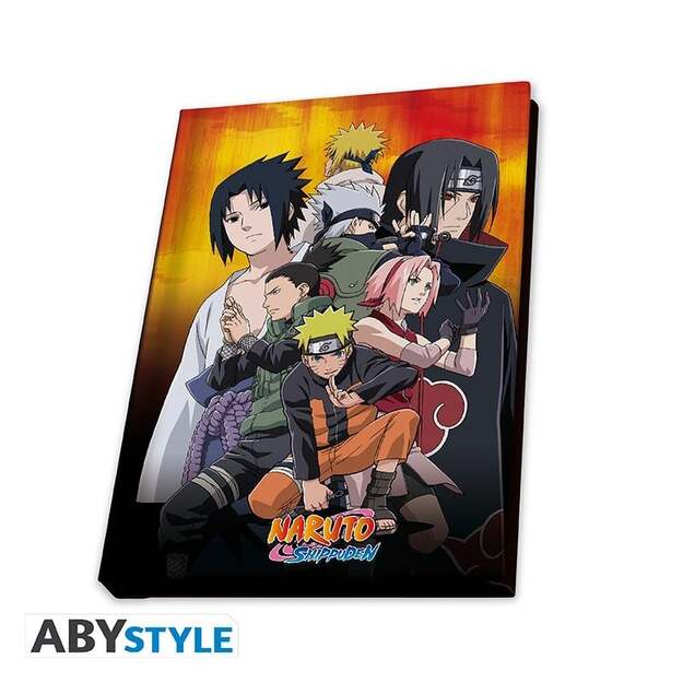 NARUTO SHIPPUDEN - Pck Mug320ml + Keyring PVC + Notebook Naruto