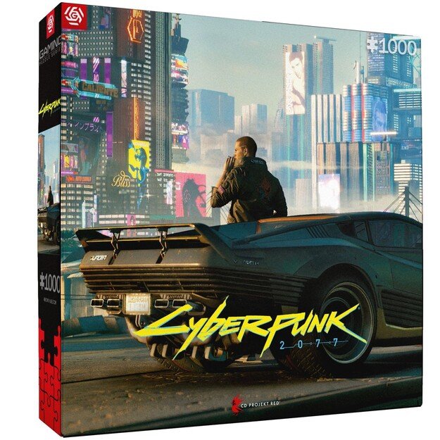 GAMING PUZZLE: CYBERPUNK 2077: MERCENARY ON THE RISE PUZZLES - 1000