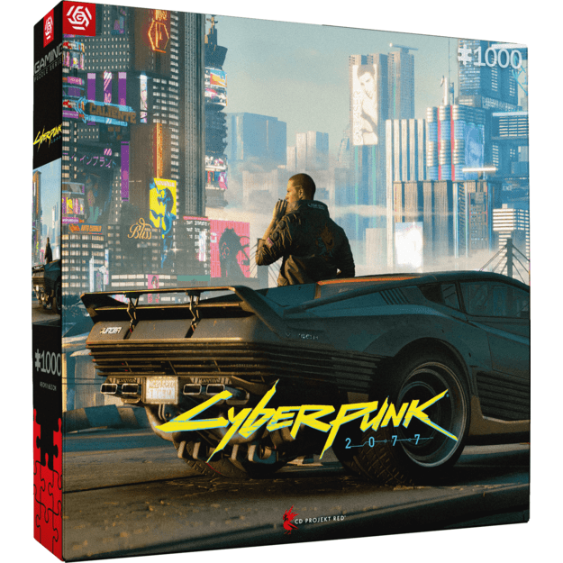 GAMING PUZZLE: CYBERPUNK 2077: MERCENARY ON THE RISE PUZZLES - 1000