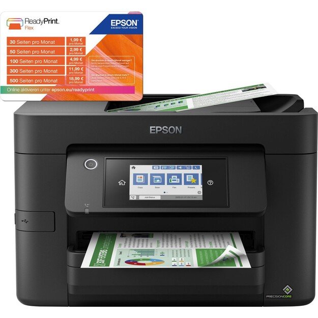 Epson - WorkForce Pro WF-4820DWF Multifunction Printer