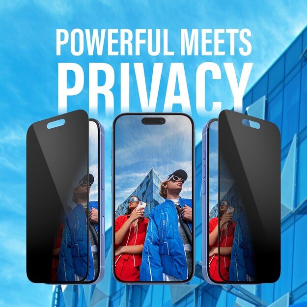 PanzerGlass - Screen Protection Privacy - iPhone 16 - Ultra Wide Fit