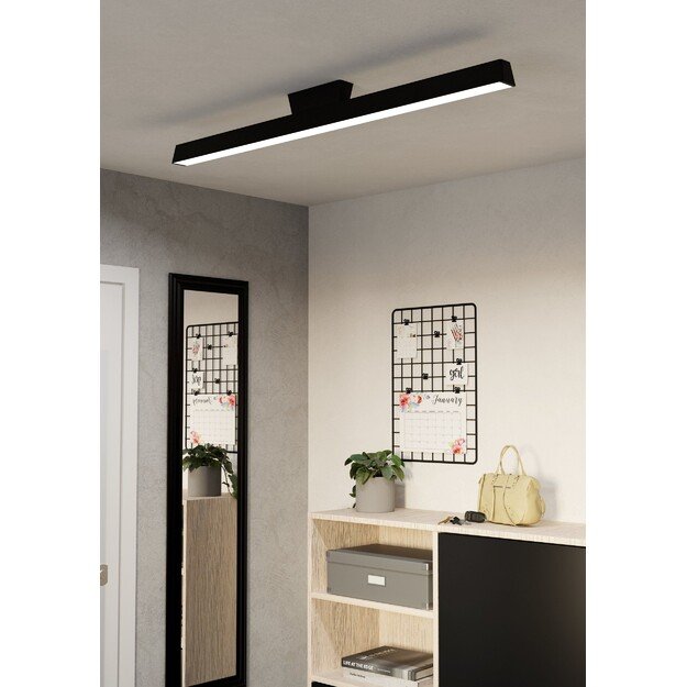 EGLO - Simolaris-Z ceiling lamp black L122 - RGB + TW - Zigbee, Bluetooth