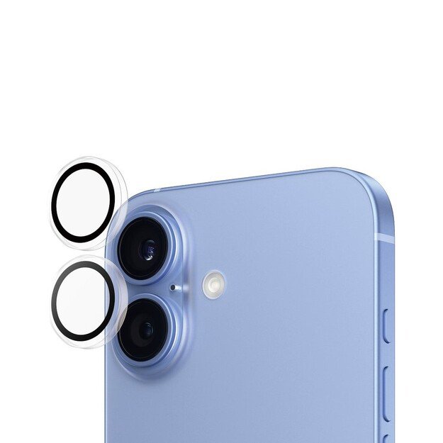 PanzerGlass - Hoops Lens Protector - iPhone 16/iPhone 16 Plus - Transparrent