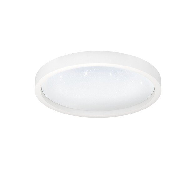 EGLO - Montemorelos-Z loft lamp white w/crystal effect Ø42 - RGB + TW - Zigbee, Bluetooth