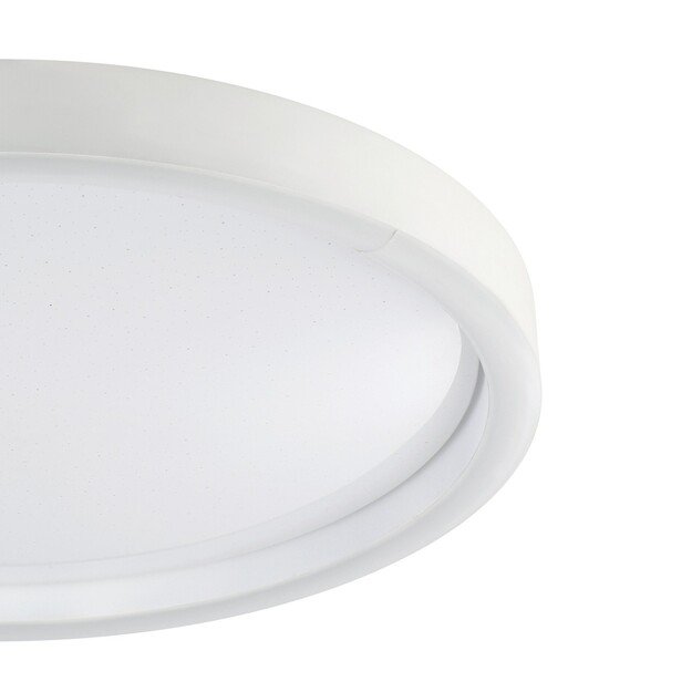 EGLO - Montemorelos-Z loft lamp white w/crystal effect Ø42 - RGB + TW - Zigbee, Bluetooth